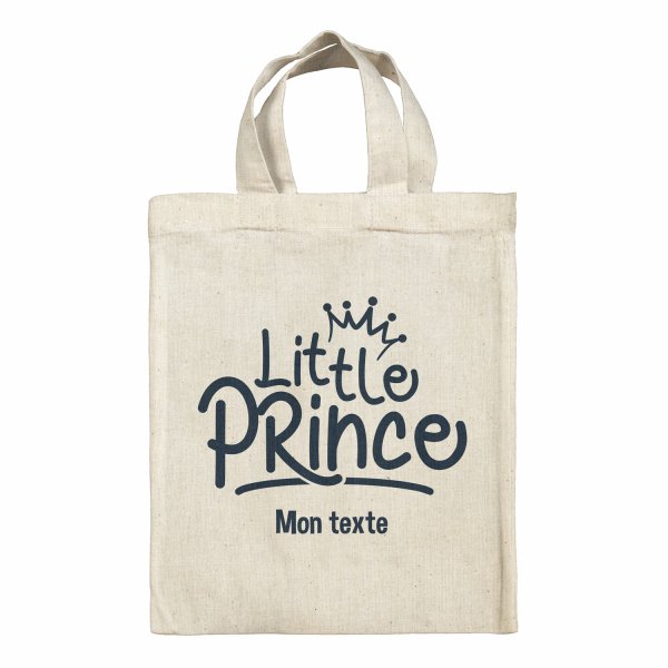 Borsa tote bag, contenitore porta-pranzo personalizzato - Little Prince