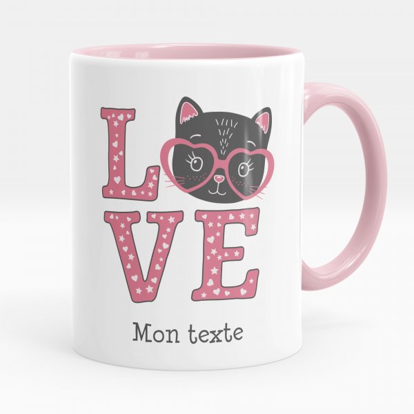 Tazza personalizzata - Gatto love