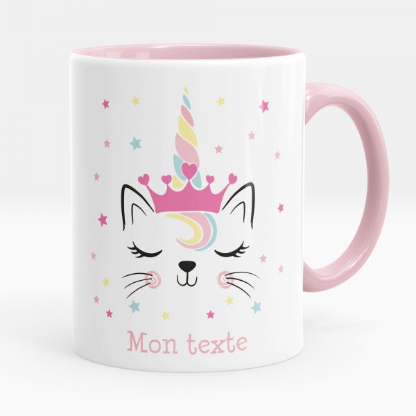 Tazza personalizzata - Gatto, unicorno