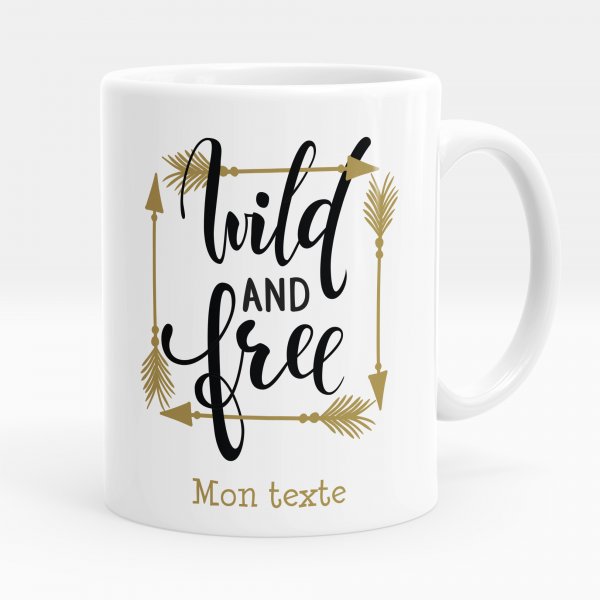 Tazza personalizzata - Wild and Free